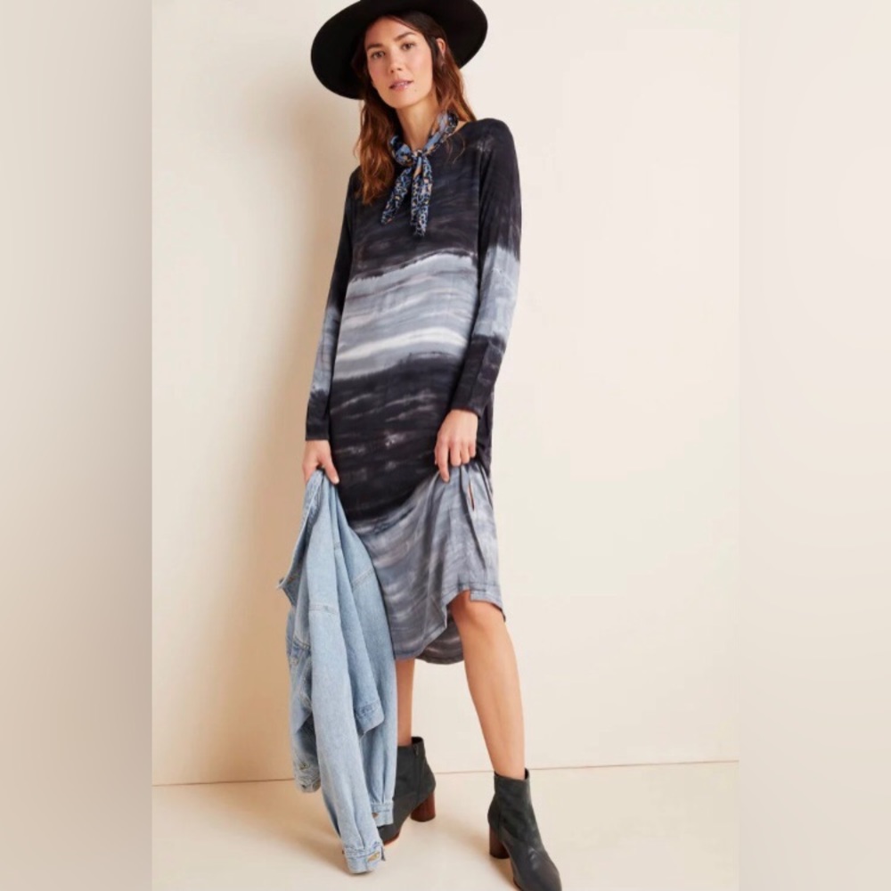 Anthropologie Dolan Tie-Dyed Maxi Dress